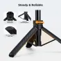 K&F Concept K&F 65cm Galda statīvs un Selfie nūja ar 360 bumbu galvu