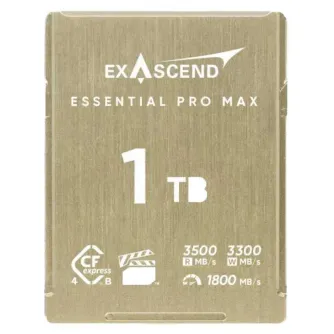 Exascend Essential Pro Max PCIe Gen4x2 CFexpress Type-B 4.0 1TB