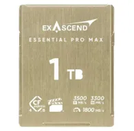 Exascend Essential Pro Max PCIe Gen4x2 CFexpress Type-B 4.0 1TBExascend Essential Pro Max PCIe Gen4x2 CFexpress Type-B 4.0 1TB
