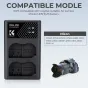 K&F Concept K&F EN-EL15 Двухканальное Зарядное Устройство