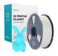 Sunlu PLA Gaisā Spīdošais Filaments Balts-ZilsSunlu PLA Gaisā Spīdošais Filaments Balts-Zils