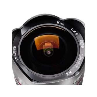 Lenses - Walimex pro 8/2,8 Fisheye I APS-C Samsung NX silbe - quick order from manufacturer