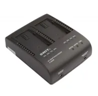 S-3602B 2x2A DV charger compatible to Panasonic VBG seriesS-3602B 2x2A DV charger compatible to Panasonic VBG series