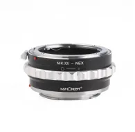 K&F COPPER MOUNT Nikon G/F/AI/AIS/D на Sony E АдаптерK&F COPPER MOUNT Nikon G/F/AI/AIS/D на Sony E Адаптер