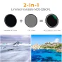 K&F Concept 46MM Nano-X Multifunctional CPL+Variable ND 232 filter