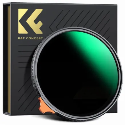 K&F Concept 77MM ND2-ND400 Mainīgais filtrs