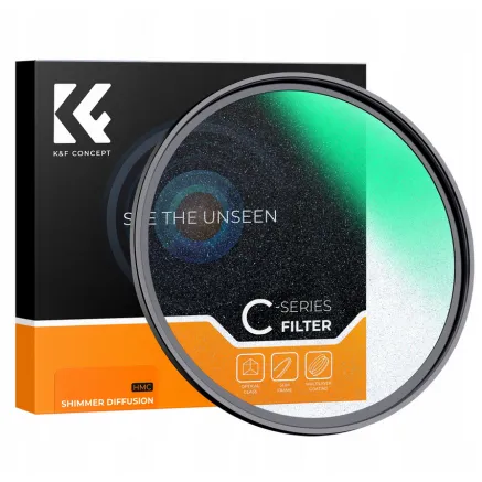 K&F Concept 58MM C серии фильтр диффузии микролайт