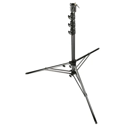 Manfrotto Melnais Alumīnija 4-sekciju Super Stand 1