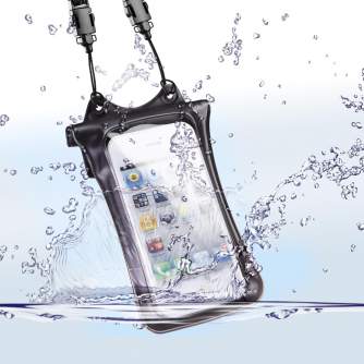 For smartphones - DiCAPac WPi10 Underwater Bag f. iPhone & iPod, black - quick order from manufacturer