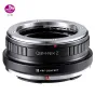 K&F Concept QBM-NIK Z Adapter - Aluminum alloy, copper bayonet, Nikon Z mount