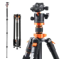 K&F Concept K234A7+BH-28L Kompaktais Statīvs 200cmK&F Concept K234A7+BH-28L Kompaktais Statīvs 200cm