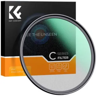 K&F Concept 37MM C Series Черный Мист Фильтр 1/4