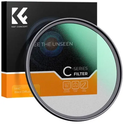 K&F Concept 37MM C Series Черный Мист Фильтр 1/4