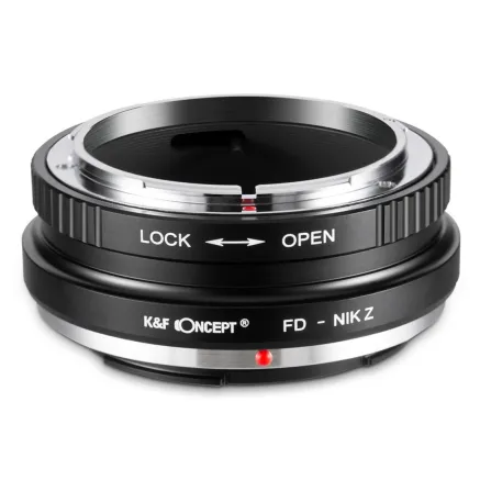 K&F Concept Canon FD uz Nikon Z Adapteris