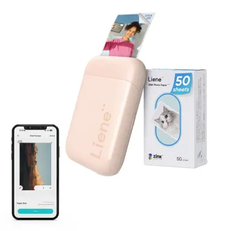 Liene Pearl 2x3 Portable Photo Printer Pink