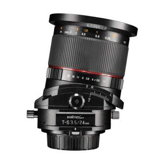 walimex pro 24/3,5 T-S DSLR Canon EF black - Lenses