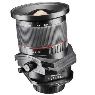 walimex pro 24/3,5 T-S DSLR Canon EF black 18895 - Objektīvi