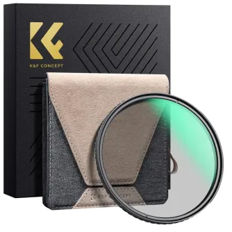 K&F Concept 58MM CPL filtrs NANO-X Pro misiņa rāmis