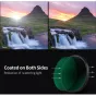 K&F Concept 40.5MM MV36 Slim Variable ND8-ND2000