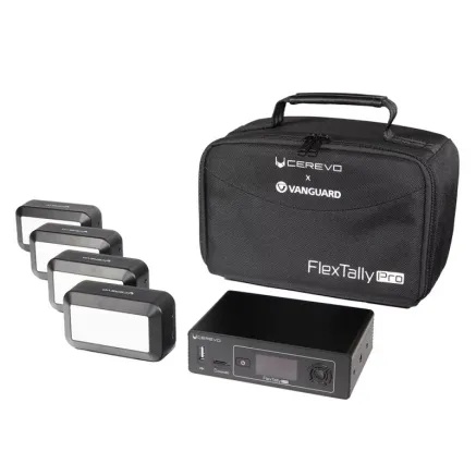 Cerevo FlexTally Pro - Tally light system for live production, supports 128 