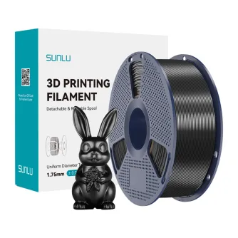 Sunlu PLA+ Silk Filaments Melna