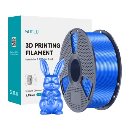 Sunlu PLA+ Silk Филамент Синий