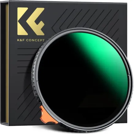K&F 40.5mm Переменный ND фильтр ND2-400 Nano-X Slim XV56