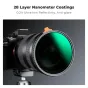 K&F 40.5mm Переменный ND фильтр ND2-400 Nano-X Slim XV56