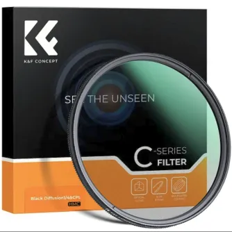 K&F Concept 72MM Multi-functional CPL+Black Mist 1/4 Filter
