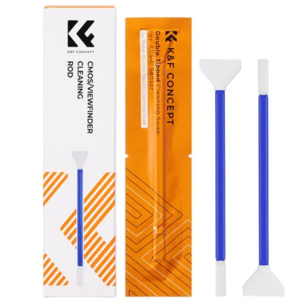 K&F Concept 2-1 24mm Pilna kadra sensora tīrīšanas otiņa un skatu meklētāja 