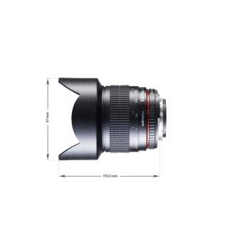 Объективы - walimex pro 10/2,8 APS-C Nikon F AE black - быстрый заказ от производителя