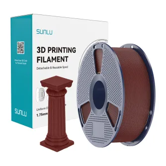 Sunlu PLA High-Speed Marble Filament (кирпично-красный)