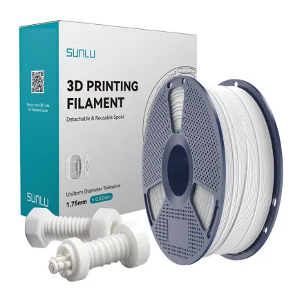 Sunlu augstas ātruma ABS filaments balts