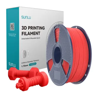 Sunlu augstas ātruma ABS filaments sarkans