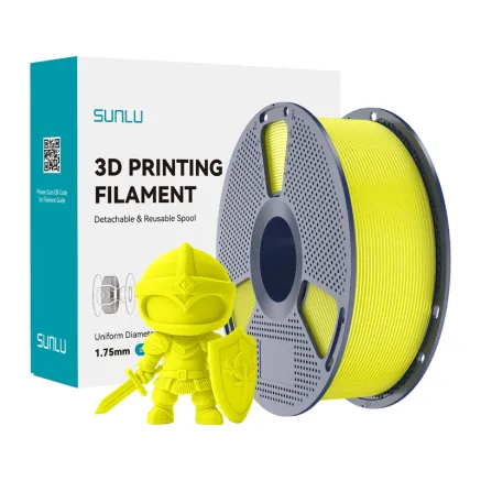 Sunlu PLA+ Filaments Dzeltena