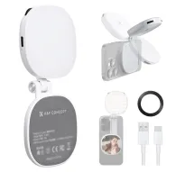 K&F Concept Magnetic Selfie Light with 360 Rotation & Mirror