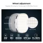 K&F Concept Магнитный Светильник для Селфи с 360 Градусным Вращением и Зеркалом