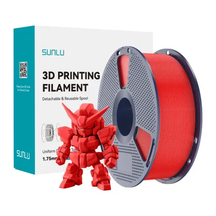 Sunlu PLA+ 2.0 Filaments Sarkans