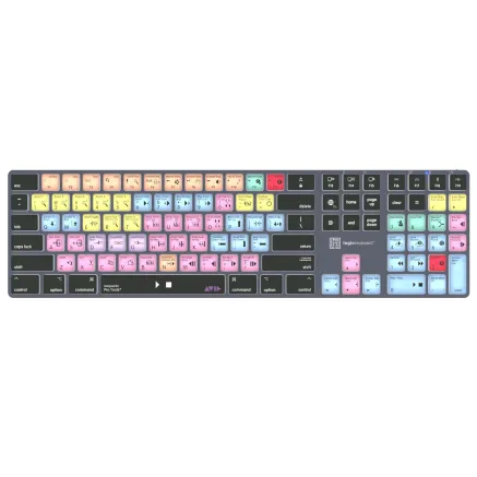 LogicKeyboard Avid Pro Tools TITAN Wireless Backlit Keyboard - Mac US English