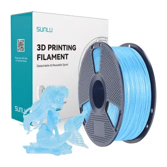 SUNLU PLA Filaments Spīdīgais Zils