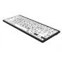 LogicKeyboard Braille/LargePrint Черный на Белом MAC UK
