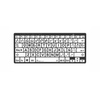 LogicKeyboard Braille/LargePrint Black on White PC UK