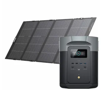 EcoFlow Delta 2 Max + PV panelis 400W