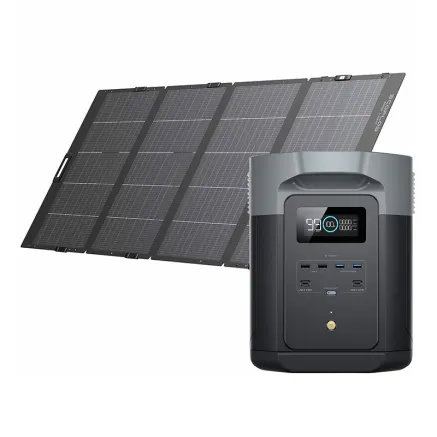 EcoFlow Delta 2 Max + PV panelis 400W