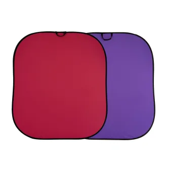 Lastolite Manfrotto Plain Collapsible 1.8 x 2.15m Red/Purple