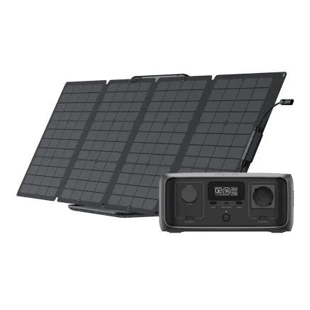 EcoFlow River 3 power station + 110W photovoltaic panel