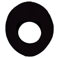 Zacuto Microfiber Eye Cushion Black - Compatible with Z-Finder Pro, Kameleon Zacuto Microfiber Eye Cushion Black - Compatible with Z-Finder Pro, Kameleon 