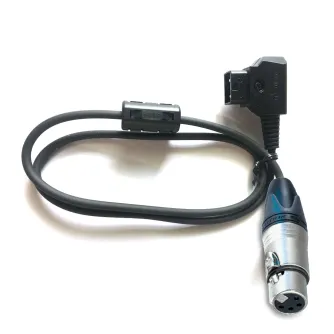 Infinitek D-TAP (M) to 4 pin XLR (F) power cable 0,6 m