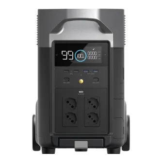 EcoFlow Delta Pro enerģijas stacija + 2x 400W fotovoltiskais panelis