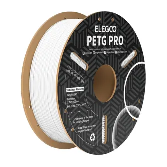 ELEGOO PETG Pro Filaments Balts